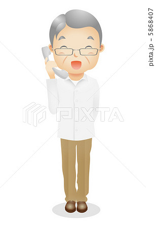 老年男性イラスト 老年男性イラスト 5868407