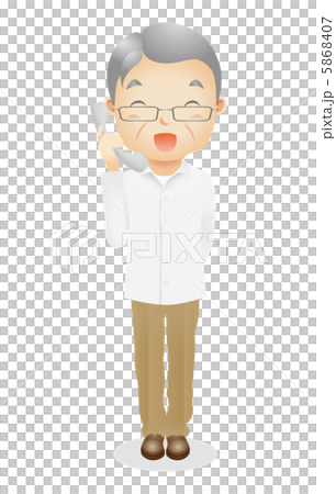 老年男性イラスト 老年男性イラスト 5868407