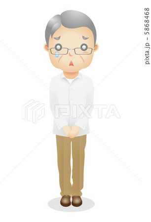 老年男性イラスト 5868468