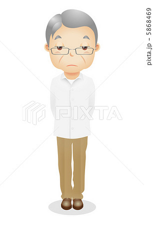 老年男性イラスト 5868469