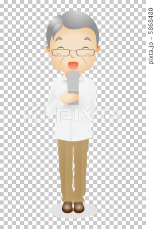 老年男性イラスト 老年男性イラスト 5868480