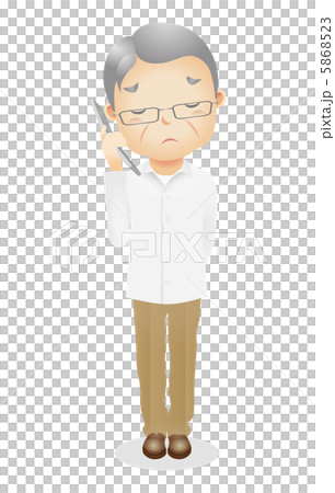 An old male illustration 5868523