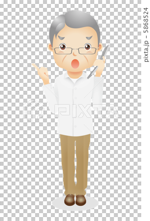 An old male illustration 5868524
