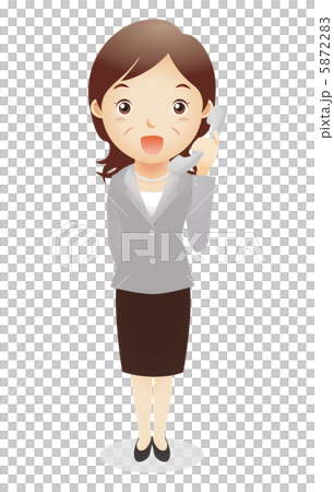 Mature women illustration Mature women illustration 5872283