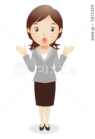 熟年女性イラスト 熟年女性イラスト 5872303