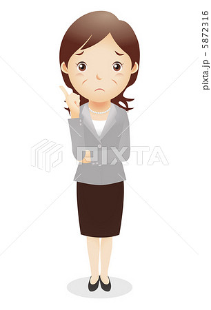 熟年女性イラスト 熟年女性イラスト 5872316