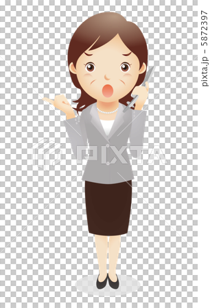 Mature women illustration Mature women illustration 5872397