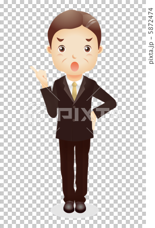 熟年男性イラスト 5872474