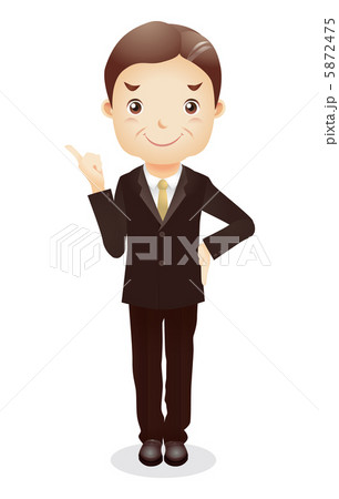 熟年男性イラスト 5872475