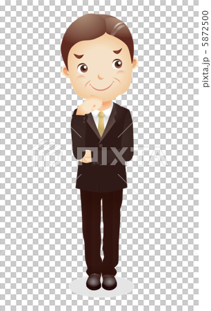 熟年男性イラスト 5872500