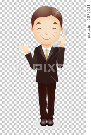 Mature men illustration 5872531