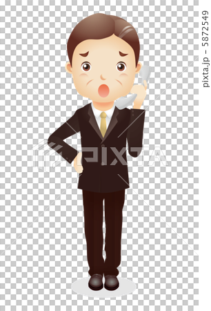 熟年男性イラスト 熟年男性イラスト 5872549
