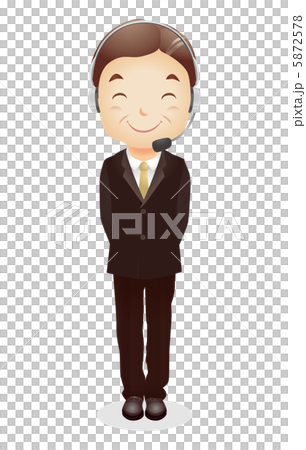 熟年男性イラスト 熟年男性イラスト 5872578