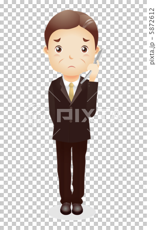 熟年男性イラスト 5872612