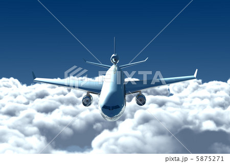雲の上の飛行機 5875271
