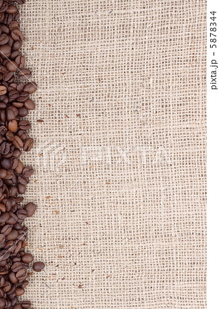 Brown roasted coffee beans. 5878344