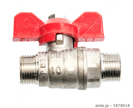Single metal valve for water. Single metal valve for water. 5878618