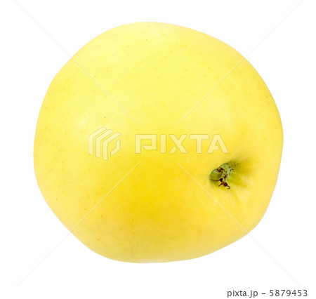 Single a yellow apple 5879453