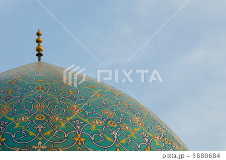 Dome of Imam Mosque, Isfahan, Iran 5880684