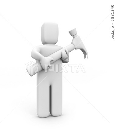 Person hold hammer 5881340