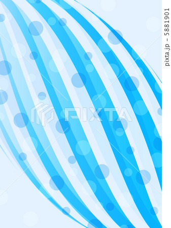 うねるストライプとドット うねるストライプとドット 5881901