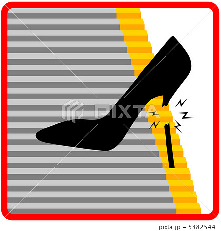 ハイヒール注意(エスカレーター)-5 5882544