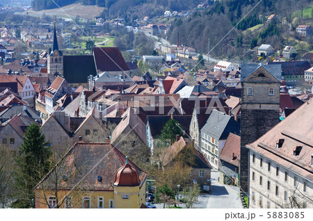 ドイツ　クローナハの町並み 5883085