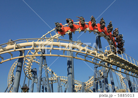 Roller coaster ride. 5885013