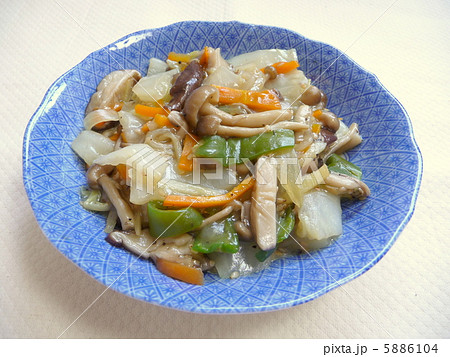 刻みしょうが入りの野菜炒め 刻みしょうが入りの野菜炒め 5886104