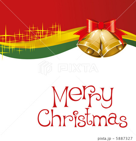 christmas card with bells with christmas tree christmas card with bells with christmas tree 5887327