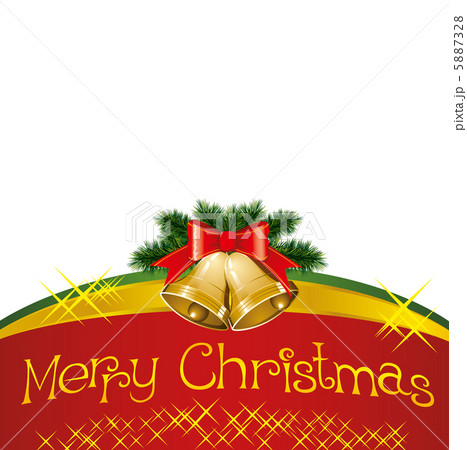 christmas card with bells with christmas tree christmas card with bells with christmas tree 5887328