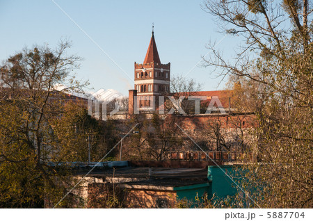Church of St. George in Pravdinsk (earlier Friedland). Kaliningr 5887704
