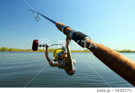 spinning and lake spinning and lake 5889773