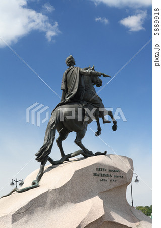 Peter 1 monument in Saint-petersburg 5889918