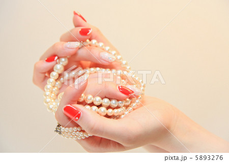 アコヤ真珠のネックレス／パール Pearl／６月 誕生石 5893276