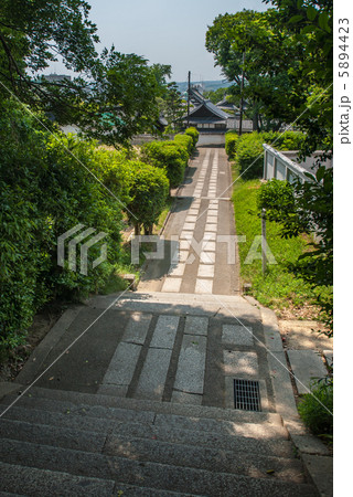 観龍寺　参道 5894423