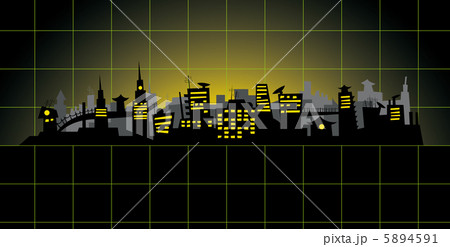 diagram city 5894591