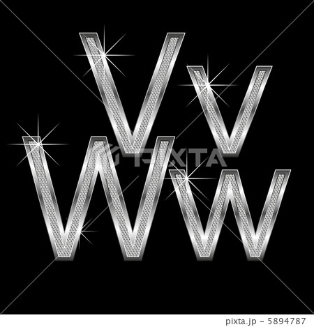 metall diamond letters and numbers big and small 5894787