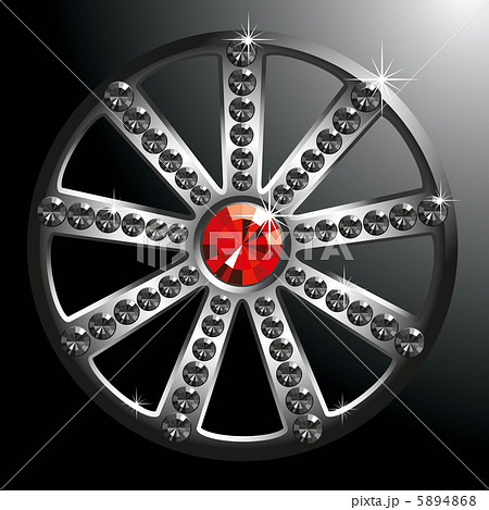 expensive silver diamond wheel 5894868