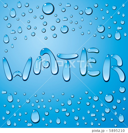 Water Drops Word 5895210