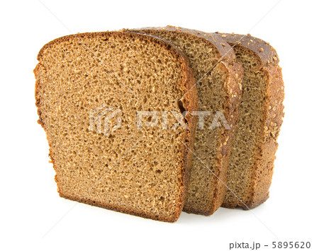 Bread isolated on a white 5895620