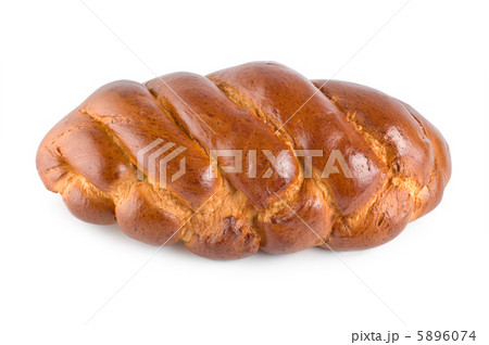 Sweet bread isolated on white 5896074