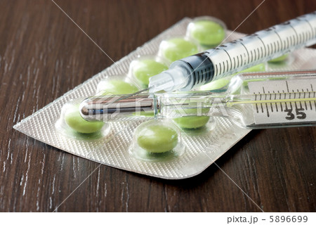 Tablets on the table 5896699