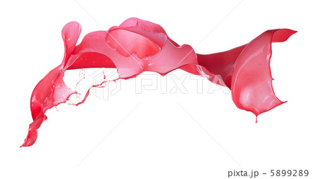 Isolated shot of paint splashing 5899289