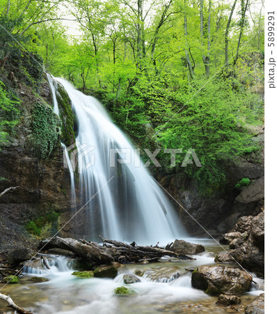 Natural Spring Waterfall Natural Spring Waterfall 5899291