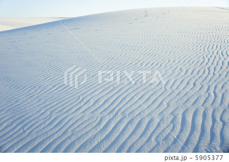 白い風紋　at White Sands National Monument 5905377