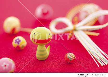 水引きと手鞠とへびのクラフト 水引きと手鞠とへびのクラフト 5905942