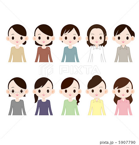 中年の女性 10人 5907790