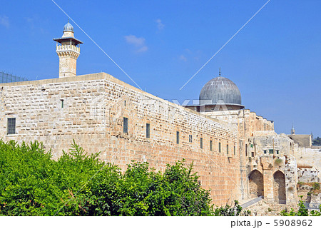 エルサレムのアルアクサモスク 5908962