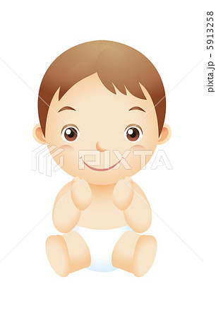 赤ちゃんイラスト 5913258